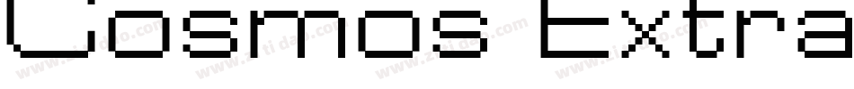 Cosmos Extra Bold字体转换